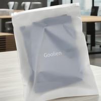 Sac à fermeture éclair en plastique étanche avec logo personnalisé de sortie d'usine sac à fermeture éclair givré biodégradable adapté aux vêtements