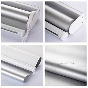 Stores enrouleurs à écran <span class=keywords><strong>solaire</strong></span> à commande manuelle de taille personnalisée Ombrage à rouleau occultant Facile à installer 25 po L X 72 po H <span class=keywords><strong>Protection</strong></span> UV - Product Image 3