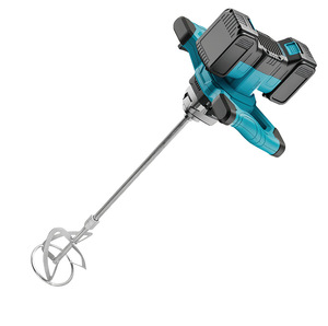 Mélangeur portatif personnalisé à batterie lithium 18-21V 4,8kg pour perçage, mélange de terre, de glace, de ciment, de béton et de poudre - Product Image 5