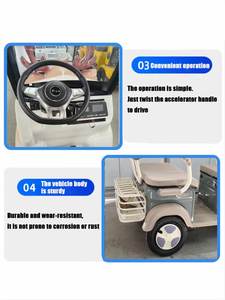 NOUVEAU Tricycle à 3 roues pour personnes âgées et adultes avec toit/Toit de tricycle personnalisable Tricycle moto - Product Image 4