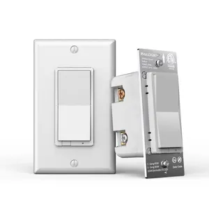 Zwave Plus Interruptor Inteligente Luz de Controle Remoto de Automação Doméstica Sem Fio OEM Personalizável Z-wave Plus Série 800 Interruptor Inteligente