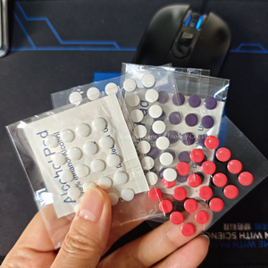 แผ่นรองเมาส์ DIY คุณภาพสูง Jade Air Universal Dots - <span class=keywords><strong>ล</strong></span>ดเสียงรบกวน แบบโค้งมน ขนาดเล็ก 6.5 มม. ผลิตจาก PTFE สำหรับแผ่นรองเมาส์ผ้า - Product Image 4
