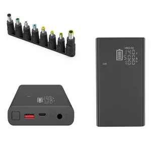 PD 100W Laptop Power pack 20000mah DC Output Power Bank 12v 24v 15v 19v 20v 24v 1A 2A 3A 4A 5A for Macbook pro HP Steam deck