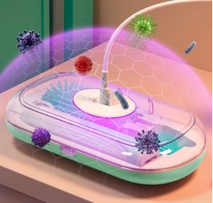 Juego de cepillos de plástico para biberones, eléctrico, portátil, con caja de almacenamiento, ecológico, kit de limpieza automática de biberones y tetinas - Product Image 5