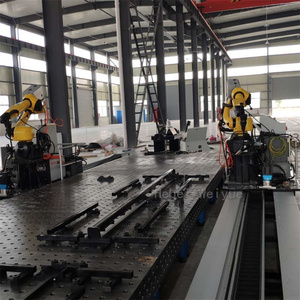 Thép di động bàn làm việc cho tấm kim loại chế tạo phổ bàn làm việc cưa công suất cao Hàn bảng hàn trạm - Product Image 4