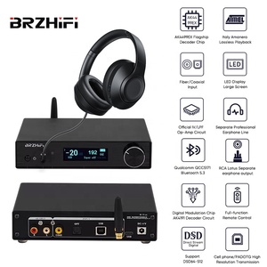 BRZHIFI SU10 <span class=keywords><strong>HIEND</strong></span> AK4499 DAC Amplificador de audio Hi-fi Estéreo Amplificador de audio BT 5,3 DSD512 Amplificador de sistema de sonido para el hogar - Product Image 2