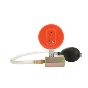 플라스틱 벨로우즈 압력 게이지 1600mmH2O 레드 컬러 압력계 (하이 퀄리티 포함) - Product Image 4