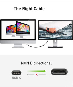 USB tipo C a HDTV Cable convertidor de vídeo Adaptador 6 pies cable para iPhone <span class=keywords><strong>15</strong></span> MacBook ProAir iPad <span class=keywords><strong>Pro</strong></span> Surface <span class=keywords><strong>Book</strong></span> <span class=keywords><strong>2</strong></span> <span class=keywords><strong>Galaxy</strong></span> S24 - Product Image 5