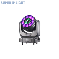 Luz Móvil de Cabeza Giratoria de 550W con 12 LED de 40W 4 en 1 para Fiestas, Bodas y Conciertos, Motor Trifásico, Sonido RDM, Auto CTO, RGBW, Zoom Wash