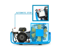 Arrêt automatique 300bar compresseur de plongée sous-marine compresseur d'air portable 100 litres 300 bar compresseur