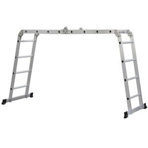 <b>Top</b> Sale Custom Length 4x4step Aluminum Alloy Folding Step Ladder Load Capacity 12.5ft Extended Height - Product Image 1