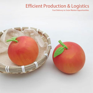 Juguete TPR Jincan, Nuevo y Extraño, con Relieve Realista de Frutas, Juguete de Simulación de Manzana para Nochebuena, Unisex, para Niños y Niñas - Product Image 4