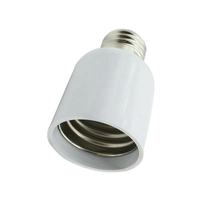 Adaptateur de lampe en plastique convertisseur E27 à support de lampe E40