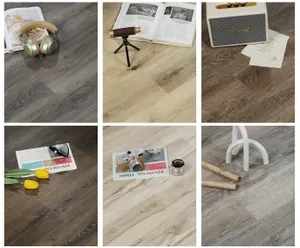 Manufacturer 4mm LVT Floors Mat Price Plastic Floor Tiles Click Lock SPC Luxury Vinyl Plank Flooring