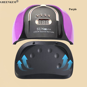 Séchoir à ongles professionnel Sun C4 Plus 256W 57 Led séchage rapide lampe à LED UV à faible chaleur pour salon - Product Image 2