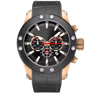 Montre-bracelet classique pour homme, très vendue, en silicone de luxe, idéale pour les activités sportives quotidiennes en extérieur, lumineuse 24h/24, nouvelle montre à quartz pour 2026 - Product Image 1