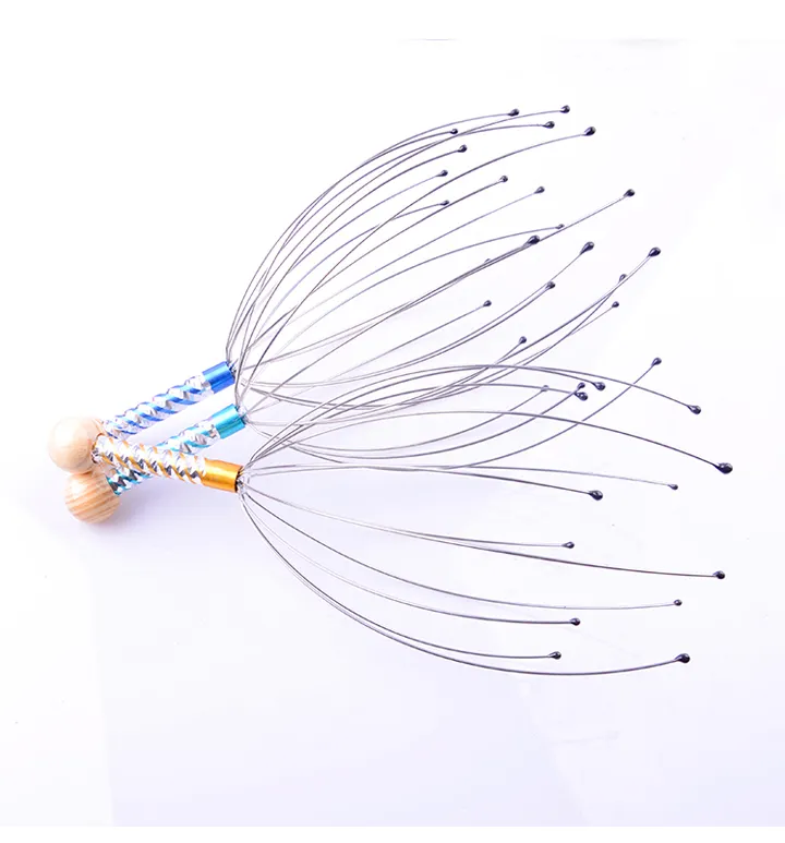 Wh-109 Scalp Massagers For Hair Stimulation and Stress Relief Handheld Head Massage Tingler Scratcher