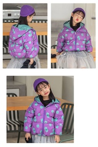 Fabricantes Chinos de Abrigos de Invierno para Bebés Niñas, con Capucha, Resistentes al Viento, de Algodón y Plumón, Ropa Casual para Bebés al por Mayor - Product Image 4