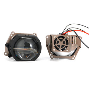 Lente de proyector cuadrada BiLed de 3,0 pulgadas 60W 6000K LED Canbus 12V faro de coche de haz alto/bajo para <span class=keywords><strong>Audi</strong></span> A5 montaje Universal - Product Image 3