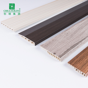 Angoli del battiscopa della <span class=keywords><strong>cucina</strong></span> di plastica del CREATEKING del fornitore della cina per la decorazione della Base della parete della <span class=keywords><strong>cucina</strong></span> battiscopa impermeabile in PVC ignifugo - Product Image 2
