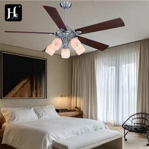 Ventilador Moderno con Motor de Corriente Continua, Luz y Control Remoto de Fabricante Chino - Product Image 5