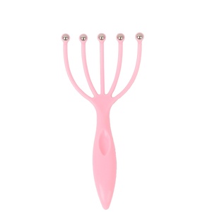 Gratte-cuir chevelu portable pour la croissance des cheveux, appareil de massage à rotation de 360 degrés, 5 doigts - Product Image 2