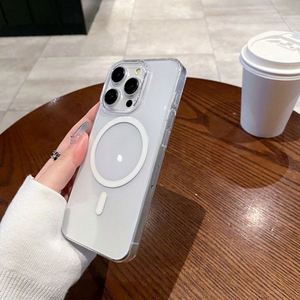 Cứng PC Trường Hợp Điện Thoại Cho iPhone 17 Không Khí 16E 16 15 14 Cộng Với 13 12 Pro Max HD Rõ Ràng Chống-Xước Chống-Vàng Từ Bìa - Product Image 4