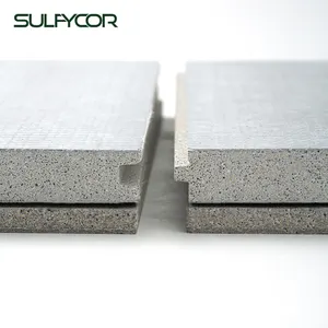 Non-woven Sanded Surface Sub-flooring Panel Magnesium Oxide Board Fireproof MGO Board Substitute Fiber Cement Board