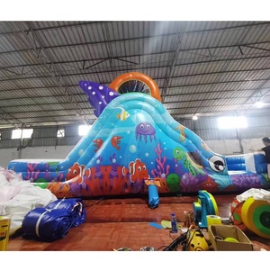Toboggan gonflable géant d'extérieur pour enfants Château gonflable commercial avec toboggan Maison de saut Videur gonflable pour fête - Product Image 6