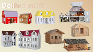 <span class=keywords><strong>MDF</strong></span> <span class=keywords><strong>casa</strong></span> <span class=keywords><strong>de</strong></span> <span class=keywords><strong>muñecas</strong></span> 1/12 OEM/ODM - Product Image 4