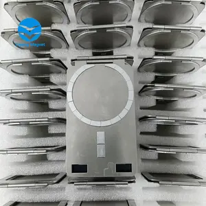 Matriz de <span class=keywords><strong>imanes</strong></span> de fábrica para teléfono, Clips para billetes, BILLETERA, bisagra de Metal con imán para billetera con tarjeta MagSafe - Product Image 5