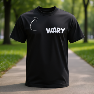 T-Shirt Promozionale con Riferimento al Personaggio 'Wary Personality' - Product Image 3