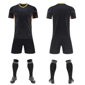 Maillot de football personnalisé de haute qualité avec logo multicolore, impression par transfert thermique, séchage rapide, respirant, vêtements d'entraînement - Product Image 2
