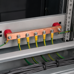 Bronze <b>Ground</b> Bar Bright Surface High Conductivity Custom Size Earthing Busbar for Cabinet <b>Ground</b> System - Product Image 6