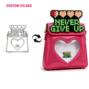 Bolso de Hombro Ita Personalizado Transparente, Set de Bolsos Ita de Terciopelo Personalizados, Organizador de Bolsos, Inserto para Bolso, Vitrina para Exhibición de Bolsos - Product Image 1