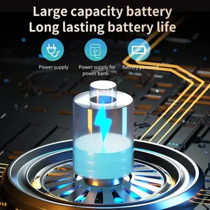 Caméra d'action VIRAN 5K 30fps WiFi Anti-Secousse <span class=keywords><strong>Enregistreur</strong></span> de casque de moto Flash intégré Contrôle <span class=keywords><strong>vocal</strong></span> Caméra de sport - Product Image 4