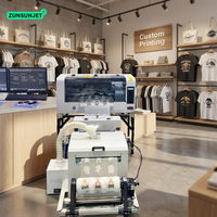 Impresora DTF XP600 de 30 cm Directo de Fábrica para Impresión Directa a Película, Máquina para Camisetas y Secador de Horno DTF, Impresora Automática de Inyección de Tinta DTF