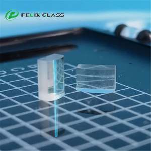Lentille cylindrique plano-convexe de précision polie en matériau FELIX K9/JGS1 - Product Image 1