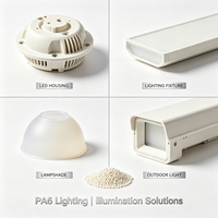 Granulés PA6 de qualité pour moulage par injection, pour luminaires, boîtiers LED et composants d'abat-jour