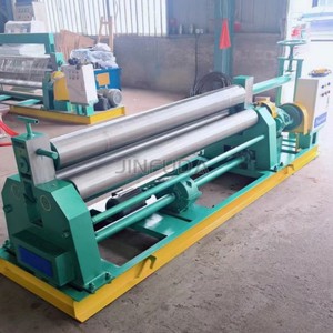 1.2mm 1.5mm petite taille plaque d'acier manuelle trois rouleaux machine à rouler 3 rouleaux plaque roulante machine à cintrer - Product Image 5