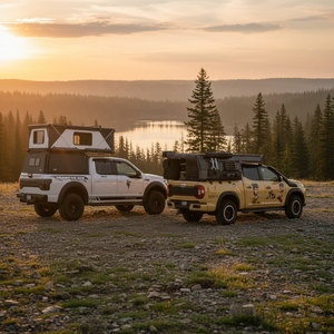 Nouvelle Meilleure Petite Remorque de <span class=keywords><strong>Camping</strong></span> Pliable pour Pick-up à Plateau Court, Modèle Escamotable, Imperméable, pour Voyages et <span class=keywords><strong>Camping</strong></span> - Product Image 1