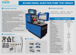 BC3000 mekanik kullanılan hassas dizel yakıt enjeksiyon pompası <span class=keywords><strong>Test</strong></span> tezgahı EUI EUP Cambox ile - Product Image 6