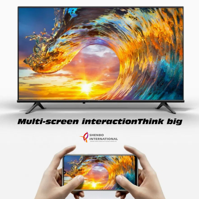 50 Inch LED Smart Android TV with 4K HD for Interface Built-In Speaker for Hotel and Living Room Use