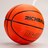 2025 nouvelle tendance basket-ball en caoutchouc brillant personnalisé lueur dans la balle noire populaire LED ballon de basket-ball en caoutchouc