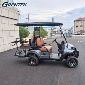 Voiturette de golf électrique professionnelle 2+2 places avec batterie au lithium, personnalisable, fabriquée en Chine pour usage privé - Product Image 4