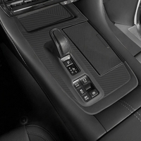 Pour Toyota Alphard 2023 2024 2025, accessoires de rangement intérieur de voiture, console centrale, chargeur sans fil, tapis de protection