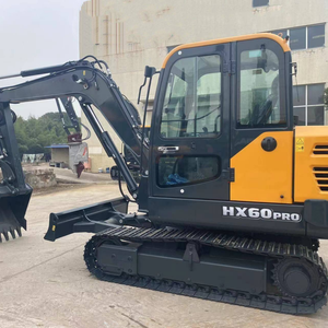 Excelentes Ofertas, Excavadora de Ruedas Hyundai HX60PRO Original de Segunda Mano, 6 Toneladas, Motor y Caja de Cambios, Entrega Rápida, Recién Llegada, Probada - Product Image 6
