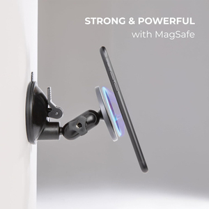 Factory Wholesale Magnetic Phone Holder Portable Mount Reusable <b>Stand</b> for Car Shower Mirror Kitchen Window Bathroom - Product Image 1