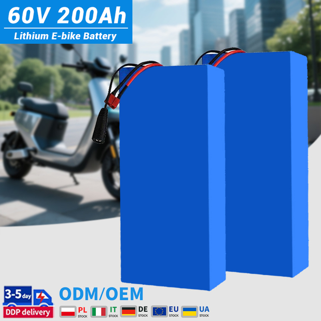 18650 Rechargeable Battery 36V 48V 60V 72V 200ah 50ah 100ah 150ah Lithium-Ion Battery Pack for Electric Bicycle Forklift Scooter