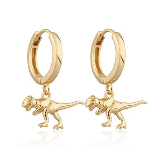 Pendientes Dinosaurio Espinitas Original Divertido Para Niña